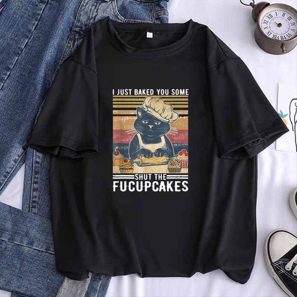 cook cat funny black gril womens t shirts casual animal kawaii hipster pink tees female harajuku girl grey clothes,drop, White
cook cat funny black gril womens t shirts casual animal kawaii hipster pink tees female harajuku girl grey clothes,drop, White