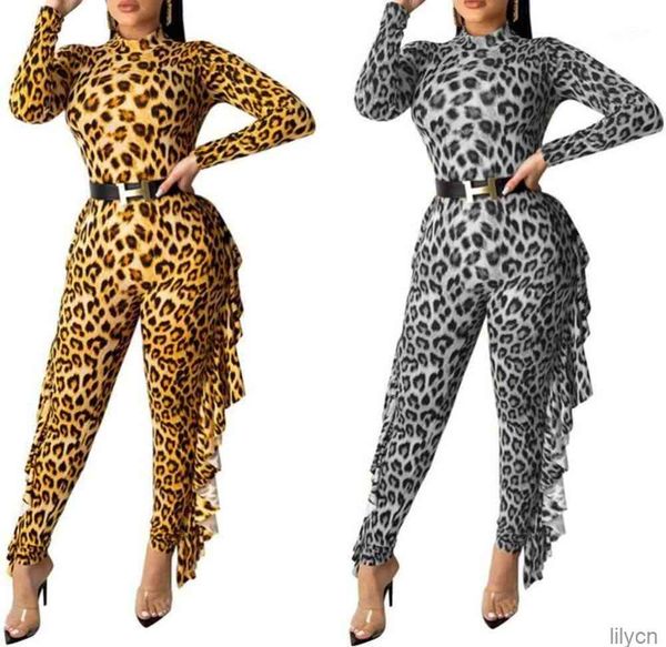 fashion women leopard print long sleeve jumpsuit turtle neck slim fit ruffled bodycon playsuit club party1, Black;white
fashion women leopard print long sleeve jumpsuit turtle neck slim fit ruffled bodycon playsuit club party1, Black;white