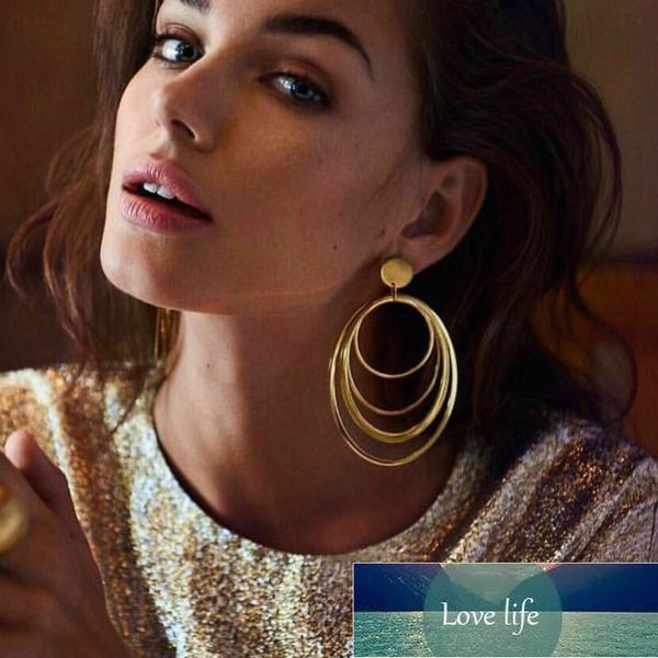 new multi-storey circular circle earrings female fashion personality exaggerated earrings gold selling jewelry wholesale factory price exper, Silver
new multi-storey circular circle earrings female fashion personality exaggerated earrings gold selling jewelry wholesale factory price exper, Silver