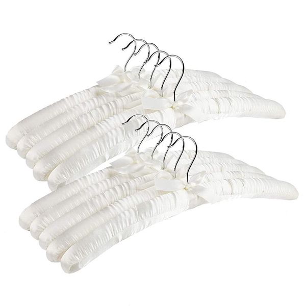 9.8 inch children satin padded hangers,silk hangers for wedding dress clothes,coats,suits,blouse (white color,10 pack
9.8 inch children satin padded hangers,silk hangers for wedding dress clothes,coats,suits,blouse (white color,10 pack