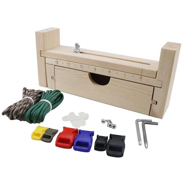 outdoor gadgets paracord jigs rope diy tool bracelet woven fixed wooden frame length adjustable manual workbench
outdoor gadgets paracord jigs rope diy tool bracelet woven fixed wooden frame length adjustable manual workbench