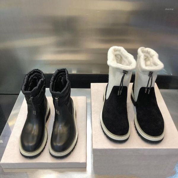 boots shoes women winter mid-calf genuine leather round toe med heels slip on zapatos de mujer1, Black
boots shoes women winter mid-calf genuine leather round toe med heels slip on zapatos de mujer1, Black