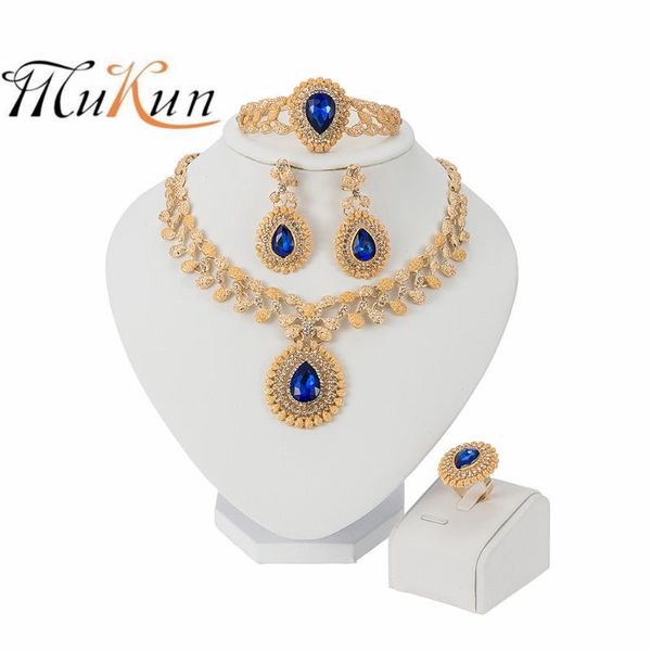 earrings & necklace mukun dubai crystal wedding jewelry set charm women's dress accessories water drop bracelet ring, Silver
earrings & necklace mukun dubai crystal wedding jewelry set charm women's dress accessories water drop bracelet ring, Silver