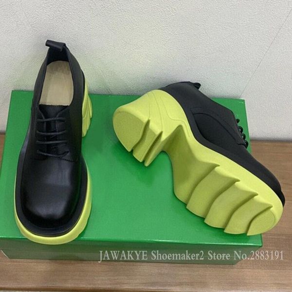 dress shoes 2021 colorful platform women brogue square toe lace up block heels casual real leather heightened oxford, Black
dress shoes 2021 colorful platform women brogue square toe lace up block heels casual real leather heightened oxford, Black