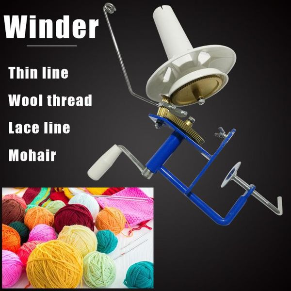 large metal yarn fiber string ball wool hand operated cable winder machine household winder holder fiber for dropshipping, Black
large metal yarn fiber string ball wool hand operated cable winder machine household winder holder fiber for dropshipping, Black