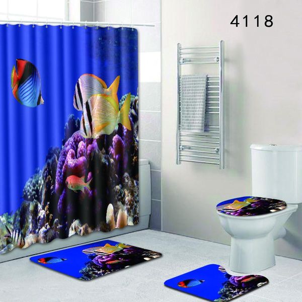 shower curtains 180x180cm curtain + 4pcs/set bath mat ocean dolphin deep sea bathroom waterproof with 12 hooks toilet cover set
shower curtains 180x180cm curtain + 4pcs/set bath mat ocean dolphin deep sea bathroom waterproof with 12 hooks toilet cover set