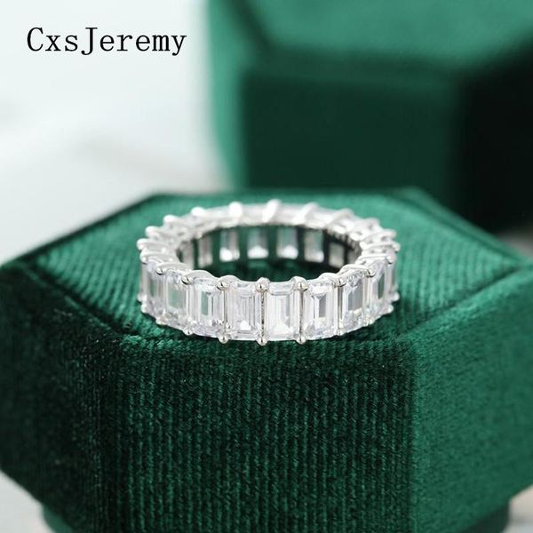 cluster rings cxsjeremy 14k white gold emerald cut moissanite engagement ring 3*5mm full eternity diamond wedding band bridal anniversary gi, Golden;silver
cluster rings cxsjeremy 14k white gold emerald cut moissanite engagement ring 3*5mm full eternity diamond wedding band bridal anniversary gi, Golden;silver