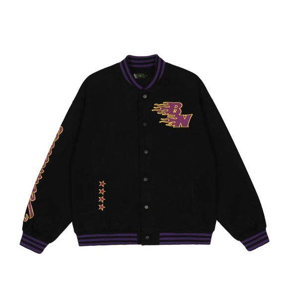 men's jackets letter embroidery baseball jacket mens amekaji autumn varsity casual loose long sleeve outerwear men, Black;brown
men's jackets letter embroidery baseball jacket mens amekaji autumn varsity casual loose long sleeve outerwear men, Black;brown
