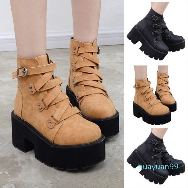 boots 2021 winter shoes women high heel thick-soled short cross blet buckle super soft comfortable female1, Black
boots 2021 winter shoes women high heel thick-soled short cross blet buckle super soft comfortable female1, Black