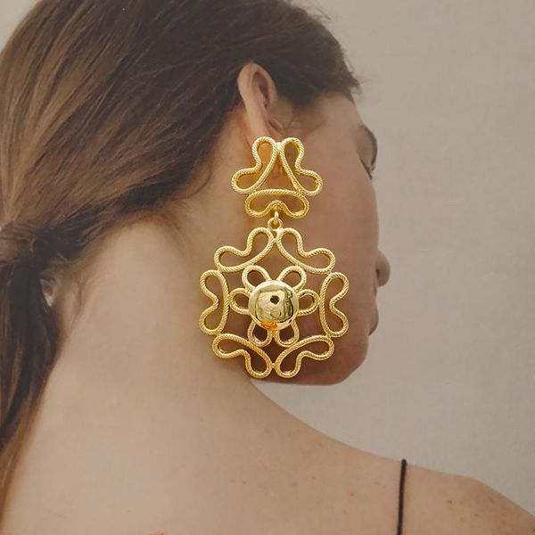 dangle & chandelier fashion drop earrings for women gold irregular flower shape statement geometric 2021 trend jewelry, Silver
dangle & chandelier fashion drop earrings for women gold irregular flower shape statement geometric 2021 trend jewelry, Silver