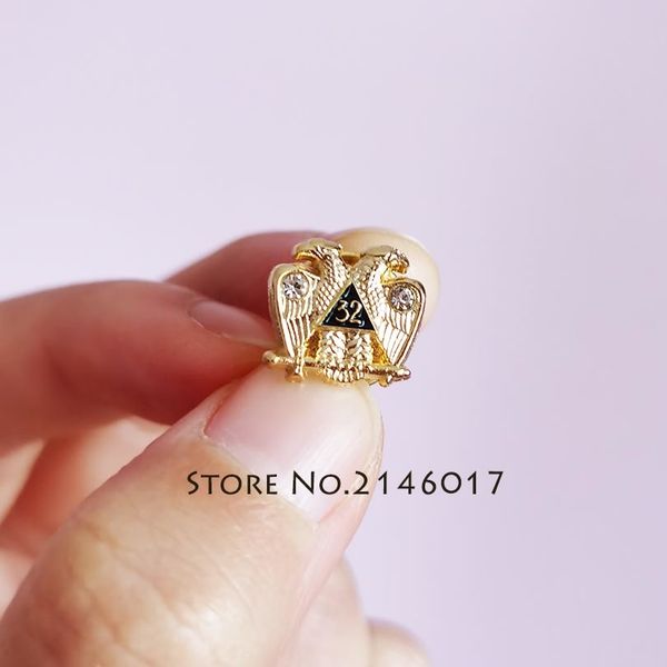 20pcs masonic lapel pin small cute rhinestone mason brooches pins wing down 32nd degree double headed eagle scottish rite, Gray
20pcs masonic lapel pin small cute rhinestone mason brooches pins wing down 32nd degree double headed eagle scottish rite, Gray