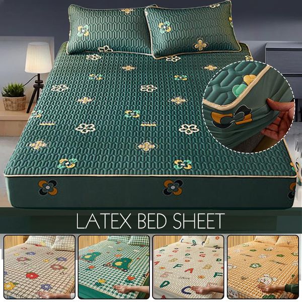 sheets & sets summer cool latex fiber mat soft fitted sheet elastic band non-slip bed mattress cover
sheets & sets summer cool latex fiber mat soft fitted sheet elastic band non-slip bed mattress cover