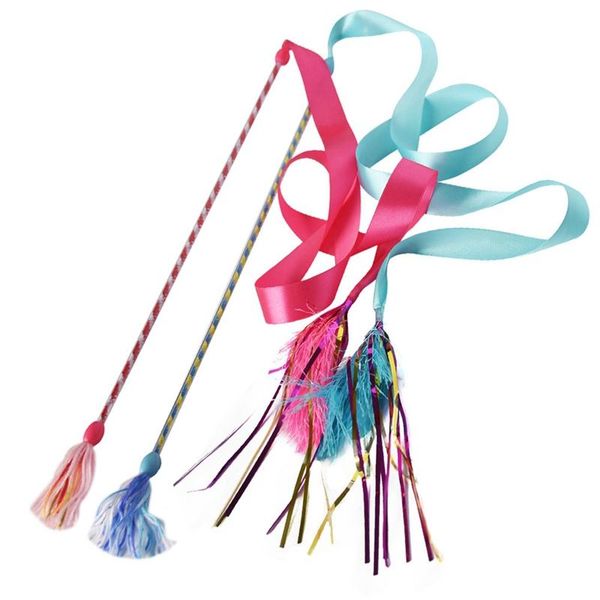cat toys kitten rope pet toy chaser stick rainbow streamer interactive play fun small supplies
cat toys kitten rope pet toy chaser stick rainbow streamer interactive play fun small supplies
