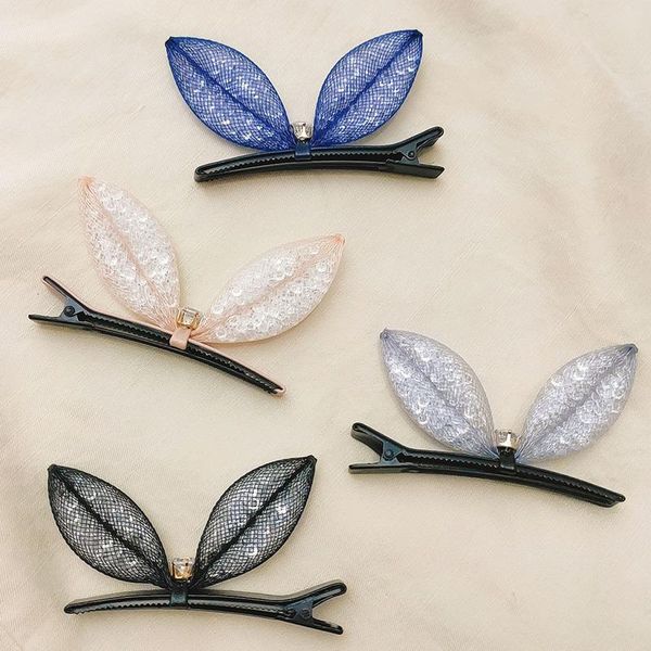 hair accessories fashion cute crystal three-dimensional ears duckbill clip personality sweet girl children barrettes, Slivery;white
hair accessories fashion cute crystal three-dimensional ears duckbill clip personality sweet girl children barrettes, Slivery;white