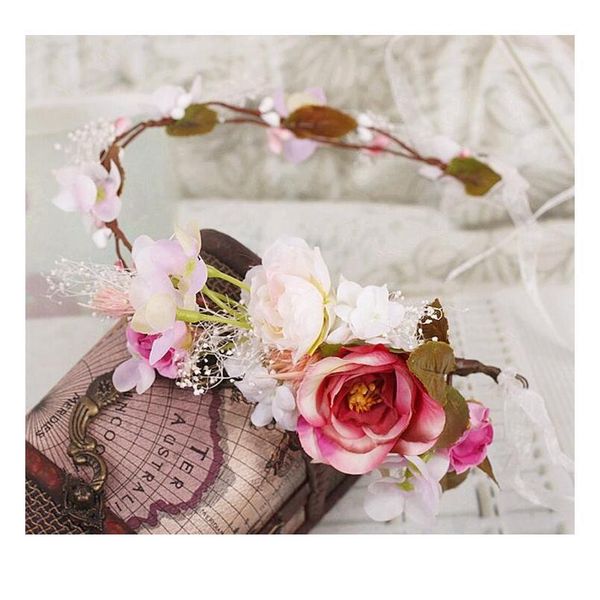 real flower wedding flower wreath bridal headdress ornament flower crown hairband korean hair accessories adjustable qylspm 
real flower wedding flower wreath bridal headdress ornament flower crown hairband korean hair accessories adjustable qylspm