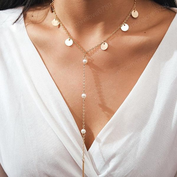 2021 new women imitation pearl pendant necklace chokers necklace gold circle chain necklace fashion jewelry gift, Silver
2021 new women imitation pearl pendant necklace chokers necklace gold circle chain necklace fashion jewelry gift, Silver