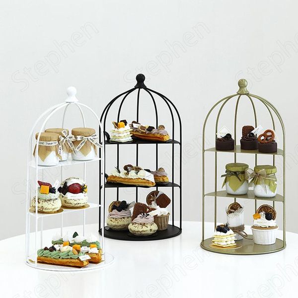 dishes & plates creativity bird cage cake stand european vintage wrought iron dessert pastry display rack wedding decoration ornament
dishes & plates creativity bird cage cake stand european vintage wrought iron dessert pastry display rack wedding decoration ornament