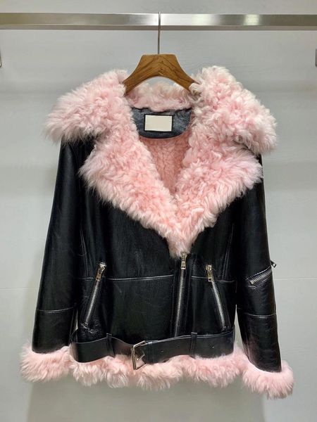 real fur lady leather jacket women shearling leather coat high end quality women fur double faced fur jacket thicken warn coat, Tan;black
real fur lady leather jacket women shearling leather coat high end quality women fur double faced fur jacket thicken warn coat, Tan;black