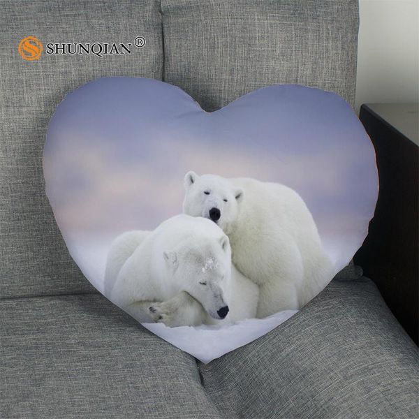 pillow case polar bear heart shape cover custom zipper pillowcase just no core size 41x36cm,47x42cm
pillow case polar bear heart shape cover custom zipper pillowcase just no core size 41x36cm,47x42cm