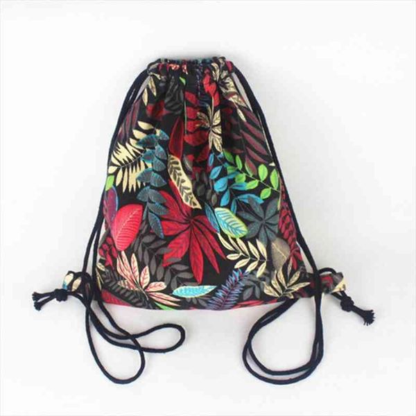 women drawstring backpack rucksack sack bag summer leaf pattern oxford string shoulder bags student vintage school
women drawstring backpack rucksack sack bag summer leaf pattern oxford string shoulder bags student vintage school
