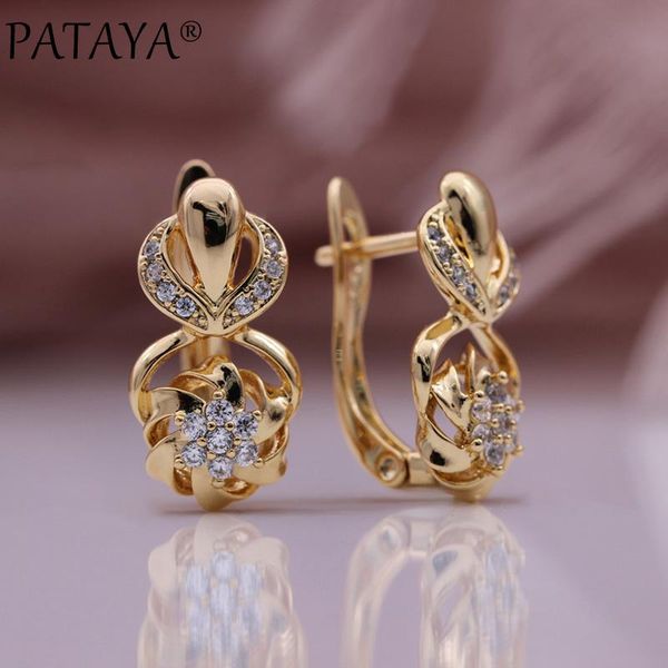 dangle & chandelier pataya 585 rose gold wedding bridal earrings shine flower natural zircon women drop unusual lovely fashion jewelry, Silver
dangle & chandelier pataya 585 rose gold wedding bridal earrings shine flower natural zircon women drop unusual lovely fashion jewelry, Silver