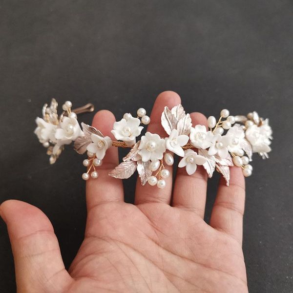 hair clips & barrettes slbridal handmade luxury alloy leaf rhinestones pearls ceram flower bridal tiara wedding bridesmaids crown women jewe, Golden;silver
hair clips & barrettes slbridal handmade luxury alloy leaf rhinestones pearls ceram flower bridal tiara wedding bridesmaids crown women jewe, Golden;silver