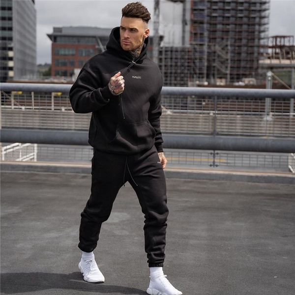 2021 autumn new tracksuit fashion running men's sportswear two piece sets cotton thick hoodies+pants sporting suit male hoodies xa9s, White;black
2021 autumn new tracksuit fashion running men's sportswear two piece sets cotton thick hoodies+pants sporting suit male hoodies xa9s, White;black