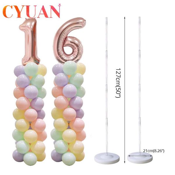 party decoration cyuan 1/2set balloons arch stand balloon holder column wedding kids birthday baby shower supplies
party decoration cyuan 1/2set balloons arch stand balloon holder column wedding kids birthday baby shower supplies