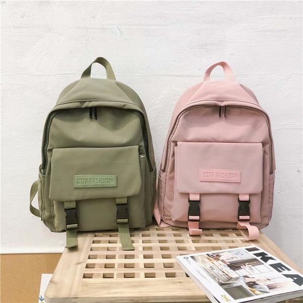 backpack 2021 women fashion shoulder bag solid color school for teenage girl children backpacks travel
backpack 2021 women fashion shoulder bag solid color school for teenage girl children backpacks travel