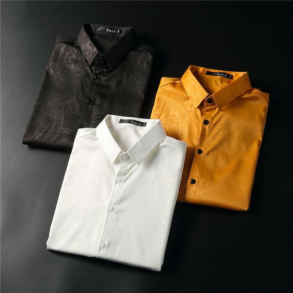 2021 spring men's shirts solid color professional long sleeves business trend simple fashion coat men size -3xl#hsc/25, White;black
2021 spring men's shirts solid color professional long sleeves business trend simple fashion coat men size -3xl#hsc/25, White;black