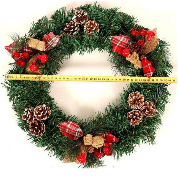 christmas decoration green garland plaid branch pine wreath home holiday decoration christmas wreath christmas de qyljye
christmas decoration green garland plaid branch pine wreath home holiday decoration christmas wreath christmas de qyljye