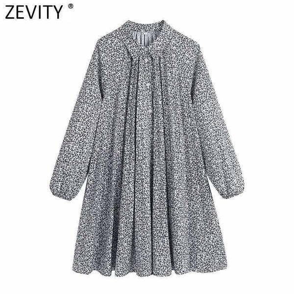 zevity women vintage floral print pleated shirt dress femme chic turn down collar casual loose business mini vestido ds5079 210603, Black;gray
zevity women vintage floral print pleated shirt dress femme chic turn down collar casual loose business mini vestido ds5079 210603, Black;gray