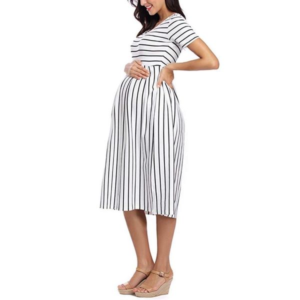 maternity dresses 2021 women clothes pregnant nursing solid breastfeeding summer dress plus size, White
maternity dresses 2021 women clothes pregnant nursing solid breastfeeding summer dress plus size, White