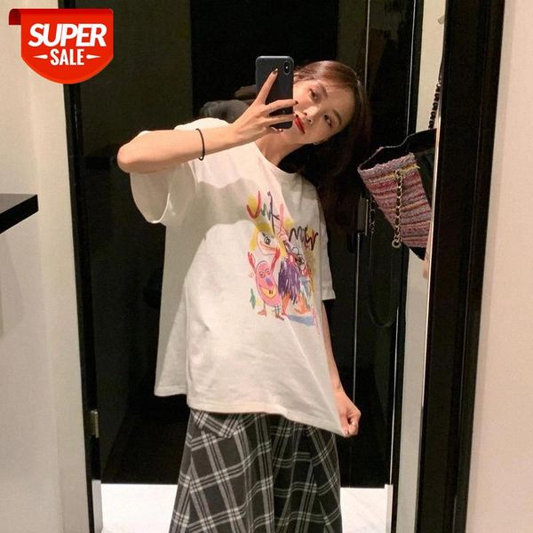 streetwear summer tshirt graffiti t shirt girls cartoon printing short-sleeved t-shirt women fashion harajuku suit for girls #ge1q, White
streetwear summer tshirt graffiti t shirt girls cartoon printing short-sleeved t-shirt women fashion harajuku suit for girls #ge1q, White