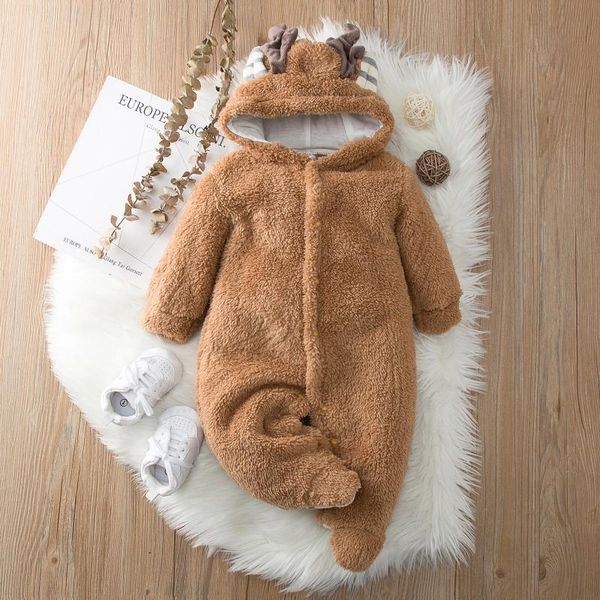 newborn jumpsuit keep warm outwear baby boys girls 2021 fashion winter hooded fleece romper single breasted new year clothing, Blue
newborn jumpsuit keep warm outwear baby boys girls 2021 fashion winter hooded fleece romper single breasted new year clothing, Blue