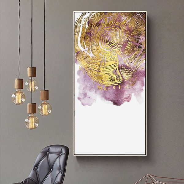 paintings nordic purple canvas painting abstract scandinavian modern gold annual ring poster and print wall picture for living room decor
paintings nordic purple canvas painting abstract scandinavian modern gold annual ring poster and print wall picture for living room decor