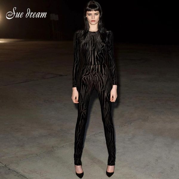 women's jumpsuits & rompers 2021 winter style o-neck long-sleeved black tight designer jumpsuit fashion chic club party, Black;white
women's jumpsuits & rompers 2021 winter style o-neck long-sleeved black tight designer jumpsuit fashion chic club party, Black;white