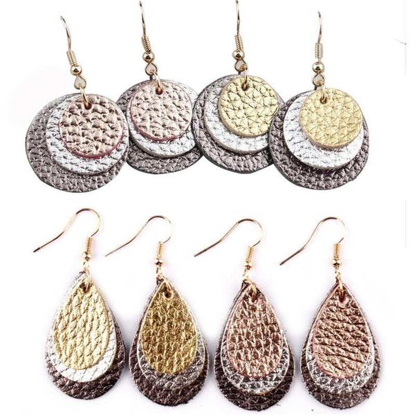 dangle & chandelier genuine triple leather lightweight teardrop jewelry earrings small layer classic, Silver
dangle & chandelier genuine triple leather lightweight teardrop jewelry earrings small layer classic, Silver