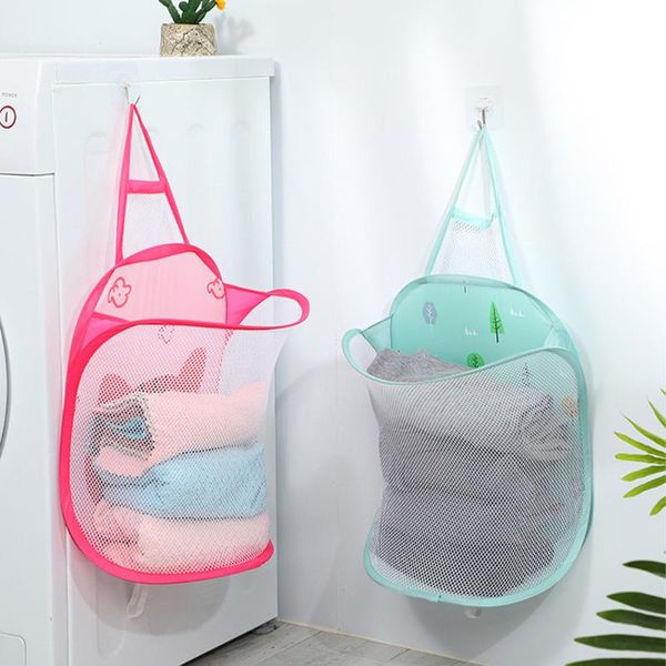 laundry bags folding net dirty clothes basket household no punching toilet self storage for home room
laundry bags folding net dirty clothes basket household no punching toilet self storage for home room