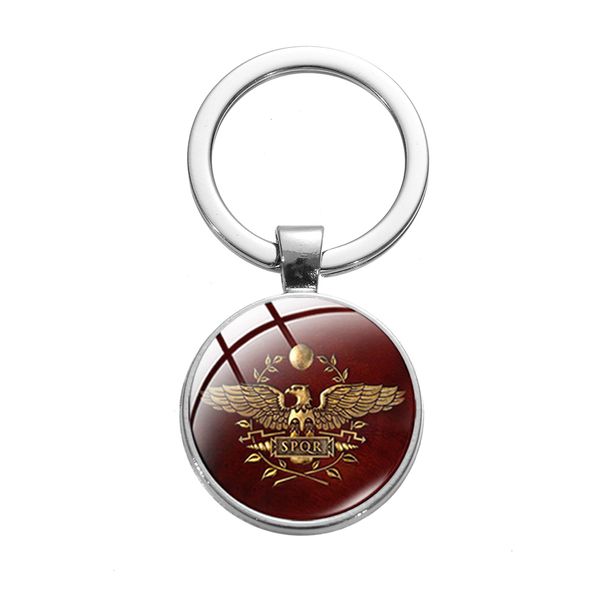 spqr roman empire key chain retro pattern glass cabochon keychain senate and people of rome key ring motorcycle car accessories, Silver
spqr roman empire key chain retro pattern glass cabochon keychain senate and people of rome key ring motorcycle car accessories, Silver