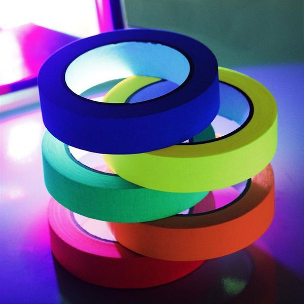 party decoration 6pcs fluorescent uv cotton tape high-gloss luminous purple light film stage magic props performance
party decoration 6pcs fluorescent uv cotton tape high-gloss luminous purple light film stage magic props performance