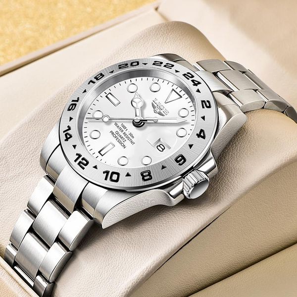 wristwatches lige mens watches stainless steel watch waterproof automatic date clock military quartz wristwatch reloj hombre+bo, Slivery;brown
wristwatches lige mens watches stainless steel watch waterproof automatic date clock military quartz wristwatch reloj hombre+bo, Slivery;brown