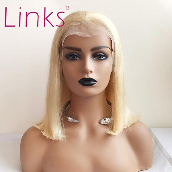 lace wigs links 613 blonde brazilian remy frontal bob straight human hair 150% 180% ombre 13x1 t part for black women, Black;brown
lace wigs links 613 blonde brazilian remy frontal bob straight human hair 150% 180% ombre 13x1 t part for black women, Black;brown