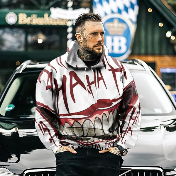men's hoodies & sweatshirts hip hop hoodie 3d funny haha printed graffiti harajuku streetwear trend plus size6xl, Black
men's hoodies & sweatshirts hip hop hoodie 3d funny haha printed graffiti harajuku streetwear trend plus size6xl, Black