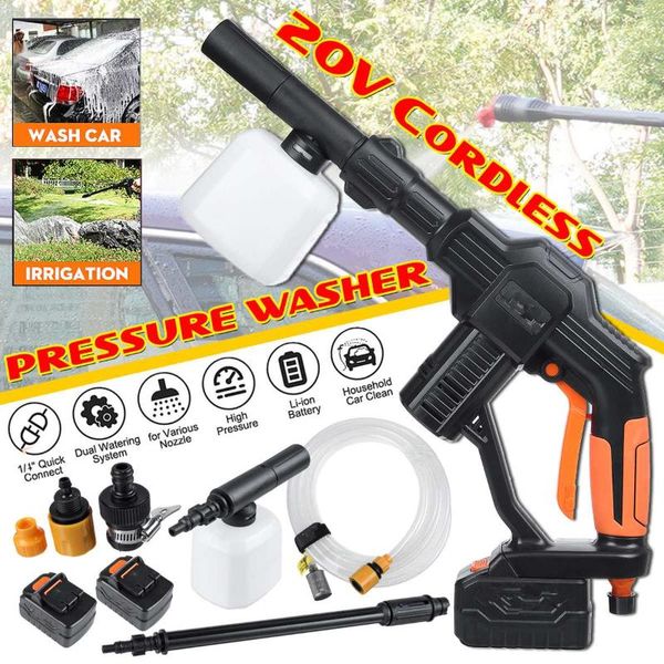 car washer 20v cordless portable high pressure cleaner washing machine auto garden home cleaning tools with lithium battery
car washer 20v cordless portable high pressure cleaner washing machine auto garden home cleaning tools with lithium battery