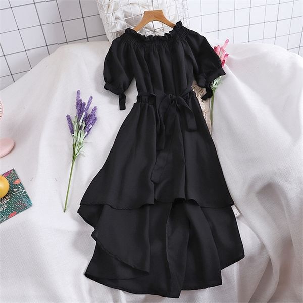 woherb summer casual chiffon off shoulder bandage dress women 2021 asymmetrical ruffle dresses vestidos de festa 22291, Black;gray
woherb summer casual chiffon off shoulder bandage dress women 2021 asymmetrical ruffle dresses vestidos de festa 22291, Black;gray