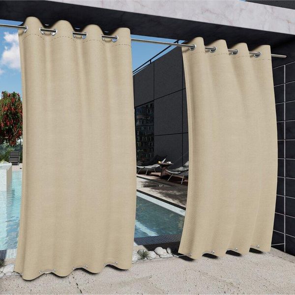 curtain & drapes patio waterproof outdoor curtain, thermal insulated double grommets (and bottom) wind-break drape keep privacy
curtain & drapes patio waterproof outdoor curtain, thermal insulated double grommets (and bottom) wind-break drape keep privacy