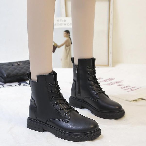 boots shoes women anklet round toe thick sole comfortable platform snow for woman winter female keep warm botas de mujer, Black
boots shoes women anklet round toe thick sole comfortable platform snow for woman winter female keep warm botas de mujer, Black