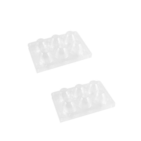 kitchen storage & organization 50pcs 6 grids quail egg tray transparent dispenser holder container packaging box protection case
kitchen storage & organization 50pcs 6 grids quail egg tray transparent dispenser holder container packaging box protection case