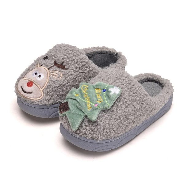 slipper children cotton slippers autumn/winter girls home shoes christmas kids boys indoor soft bottom non-slip fashion, Black;grey
slipper children cotton slippers autumn/winter girls home shoes christmas kids boys indoor soft bottom non-slip fashion, Black;grey